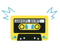 h love Sticker by Hawkersco