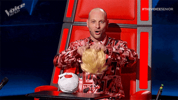 The Voice Senior Biondo GIF by The Voice of Italy