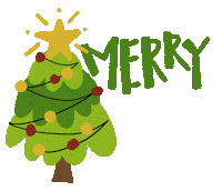 Merry Christmas Sticker