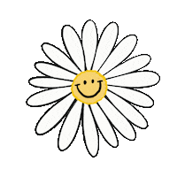 Flower Smile Sticker