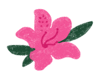 The Masters Pink Sticker by Catharina Stewart
