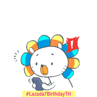 oh my god omg Sticker by Lazada Thailand