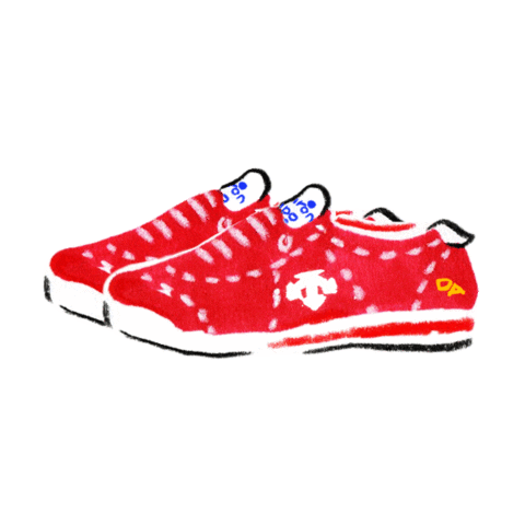 데상트블랭크 Sticker by DESCENTE