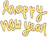 Happy New Year Sticker by iriskristen