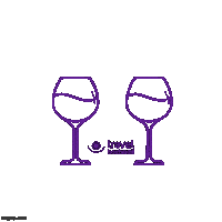 Cheers Wine Sticker by Travel Box Brazil