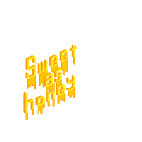 joyfuljuly pixel sweet yellow honey Sticker