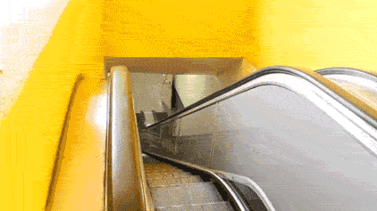 escalator GIF