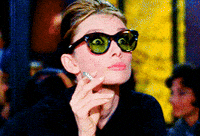 Audrey Hepburn Wow GIF