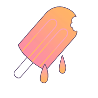 summer ice Sticker