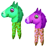 Horse Pony Sticker