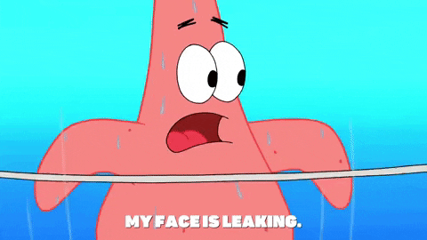 sweating episode 1 GIF by SpongeBob SquarePants