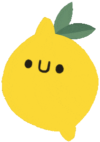 Fruit Lemon Sticker by Helen Bucher