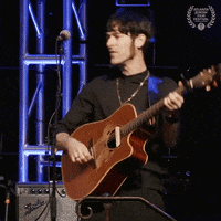 Guitarist Playing Guitar GIF by Atlanta Jewish Film Festival