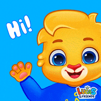 Wave Hello GIF by Lucas and Friends by RV AppStudios