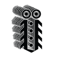 DonBugito trippy neon zoom bug Sticker