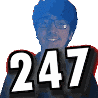 Number Sticker