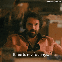 Jake Johnson Feelings GIF by STARZ