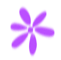 Blue Flower Sticker by SparSha