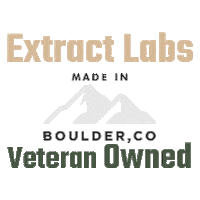 ExtractLabs cbd colorado boulder veteran Sticker