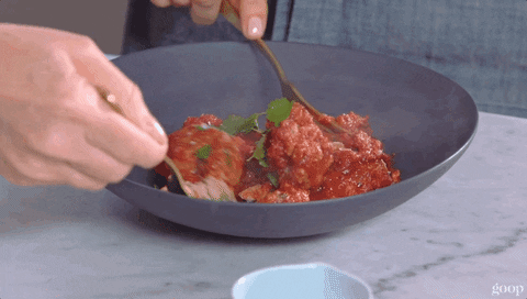 Test Kitchen Meatballs GIF by goop