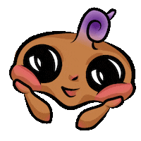 Cartoon This Is Cute Sticker