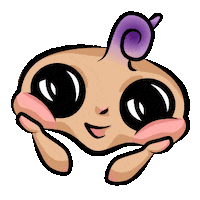 Cartoon This Is Cute Sticker