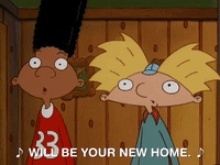 hey arnold nicksplat GIF