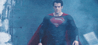 man of steel superman GIF