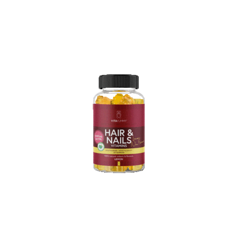 vitayummydenmark vitamins vitaminer vitayummy vitamin hais og nails Sticker