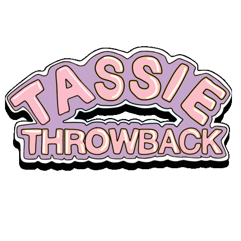 Throwback Flashback Sticker by Tasmania
