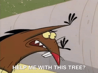 nickrewind nicksplat angry beaver GIF