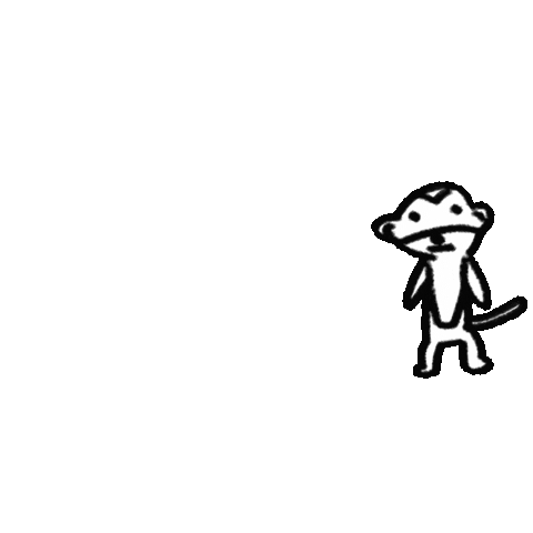 mozyspace giphyupload digging meerkat 판다 Sticker