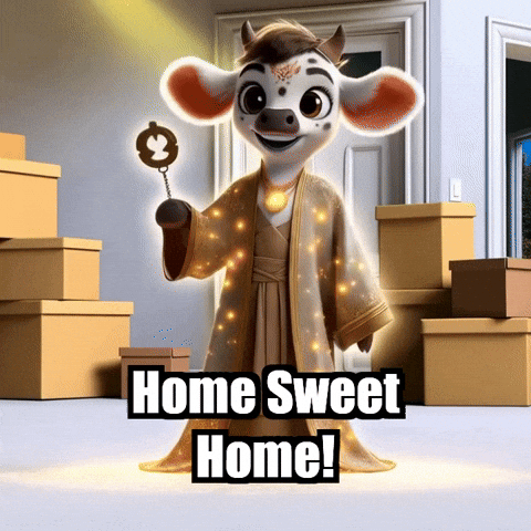 Moving Home Sweet Home GIF by Moosiahzen