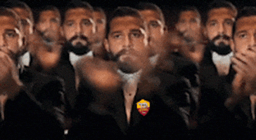 clap agree GIF by AS Roma