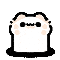 Cat Sticker by MYAOWL