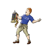 Andi Kif Sticker by Kirwaverein Pfreimd