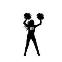 Cheerleader Sticker by GameDay Vodka