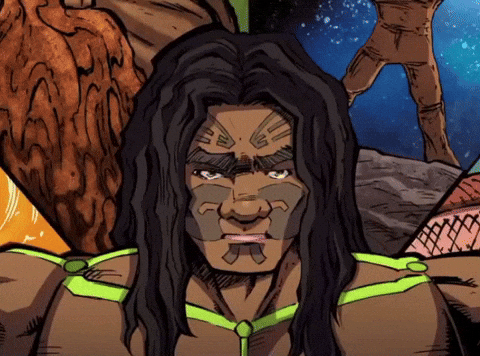 This Land Atua GIF by Mark Abnett Comics