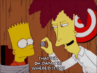 happy bart simpson GIF