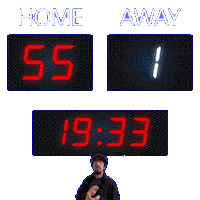 1 Away Sticker