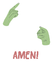 sammikschouten hand asl deaf sign Sticker