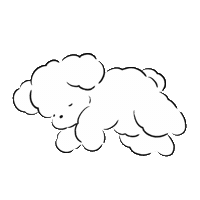 Dog 犬 Sticker