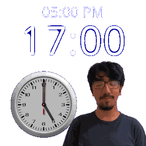 5Pm Sticker