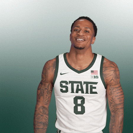 Msu Msubasketball GIF by Michigan State Athletics
