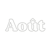 Black And White Month Sticker