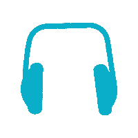 Voicebooking listening headphones voiceover shareyourvoice Sticker
