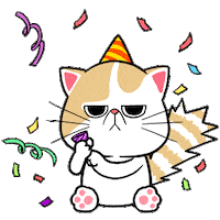 Celebrate Happy Birthday Sticker by Kcomics