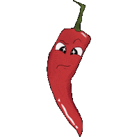 Red Pepper Sticker