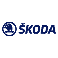 skodatransportation logo train skoda tram Sticker