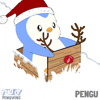 Merry Christmas Sticker by Pudgy Penguins